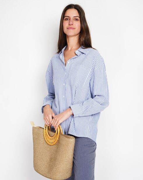 Chemise Roxane bleu jeans