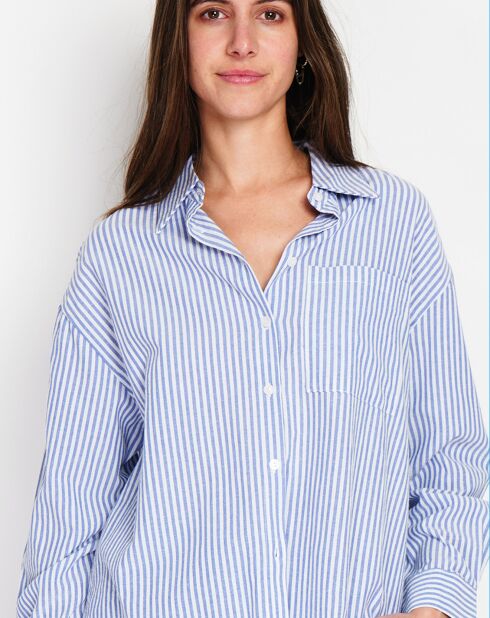 Chemise Roxane bleu jeans