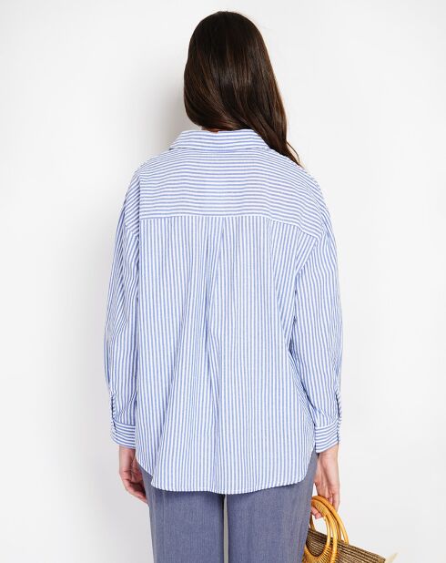 Chemise Roxane bleu jeans