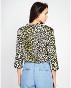 Chemise Ava kaki claire