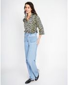 Chemise Ava kaki claire