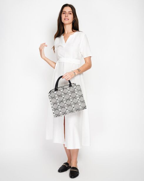 Robe en Lin mélangé Charlotte blanche