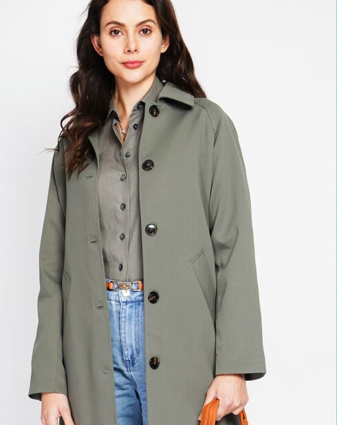 Trench Léa kaki claire