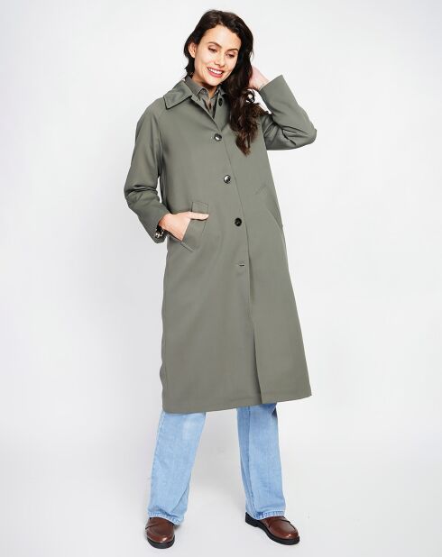 Trench Léa kaki claire