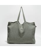 Sac cabas 100% Lin Piana pigeon - 60x35 cm