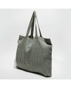 Sac cabas 100% Lin Piana pigeon - 60x35 cm