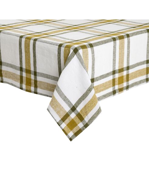 Nappe 100% Lin Capri citrus