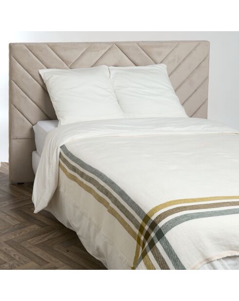 Plaid 100% Lin Paros citrus - 135x190 cm