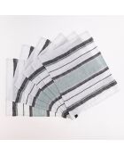 6 Serviettes de table 100% Lin Porto-Fino céladon - 36x48 cm