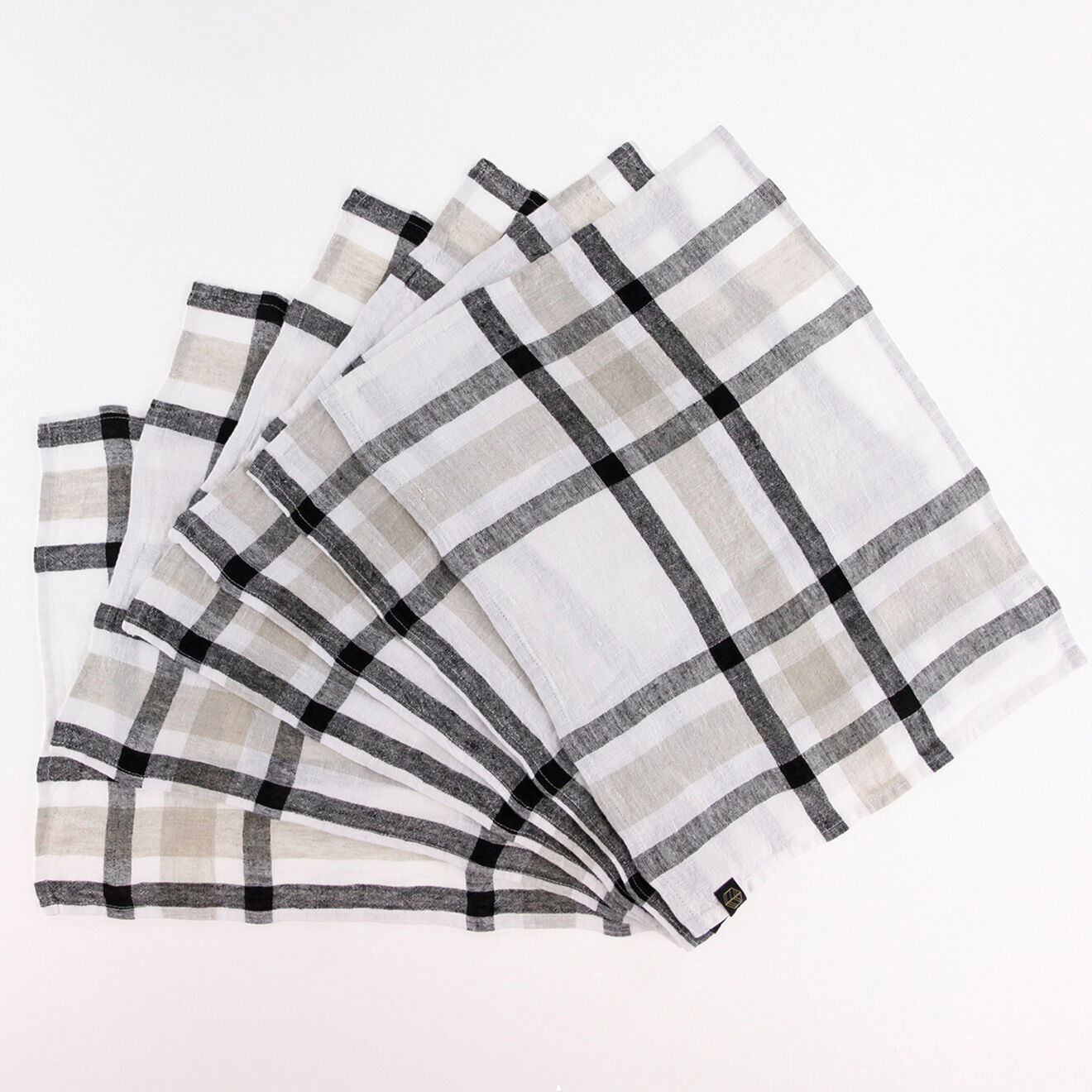 Lot De 6 Serviettes De Table En Tissu Motif Chat 50,8 X 50,8 Cm - Décoration Noël Et Fêtes