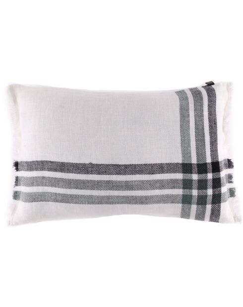 Housse de coussin 100% Lin Paros pigeon - 40x60 cm