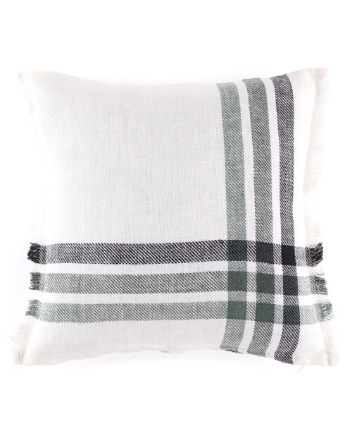 Housse de coussin 100% Lin Paros pigeon - 45x45 cm