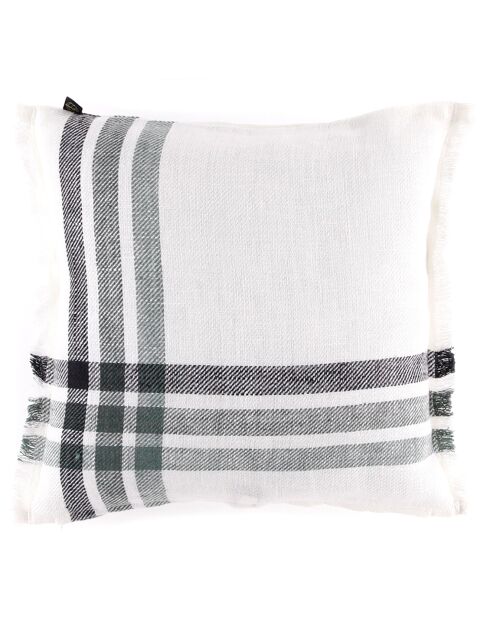 Housse de coussin 100% Lin Paros pigeon - 45x45 cm