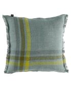 Housse de coussin 100% Lin Malibu sauge - 45x45 cm