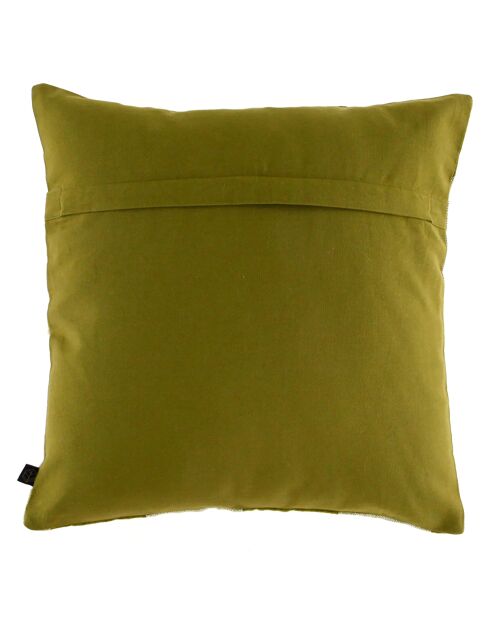Housse de coussin 100% Lin Palma citrus - 45x45 cm