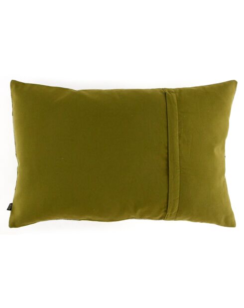 Housse de coussin 100% Lin Palma citrus - 40x60 cm