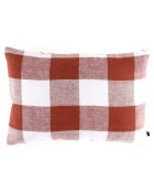 Housse de coussin 100% Lin Palma brique - 40x60 cm