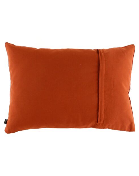 Housse de coussin 100% Lin Palma brique - 40x60 cm