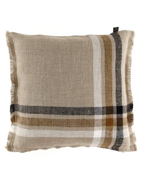 Housse de coussin 100% Lin Malibu lin - 45x45 cm