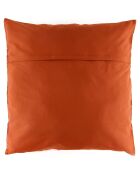 Housse de coussin 100% Lin Palma brique - 80x80 cm