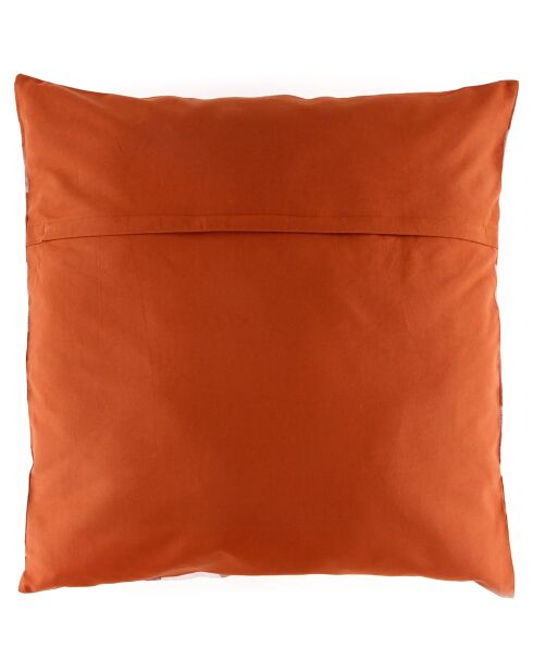 Housse de coussin 100% Lin Palma brique - 80x80 cm