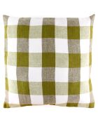 Housse de coussin 100% Lin Palma citrus - 80x80 cm