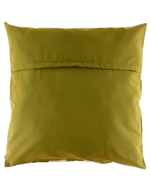 Housse de coussin 100% Lin Palma citrus - 80x80 cm