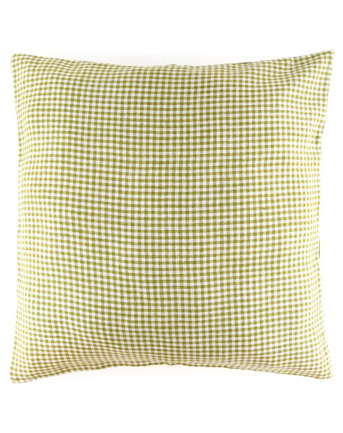 Housse de coussin 100% Lin Piana citrus - 80x80 cm