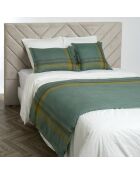 Housse de coussin 100% Lin Malibu sauge - 40x60 cm
