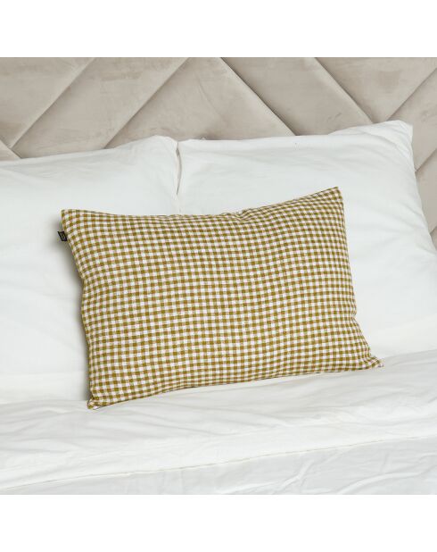 Housse de coussin 100% Lin Piana citrus - 40x60 cm