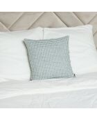 Housse de coussin 100% Lin Piana sauge - 45x45 cm