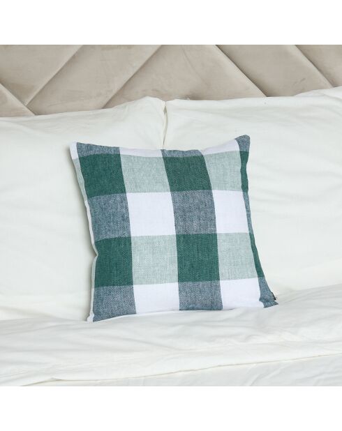 Housse de coussin 100% Lin Palma céladon - 45x45 cm