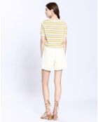 Pull manches courtes Louise vert