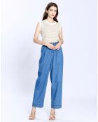 Pantalon Lya bleu
