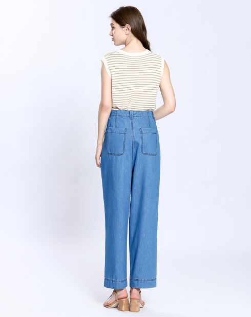 Pantalon Lya bleu
