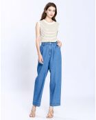Pantalon Lya bleu