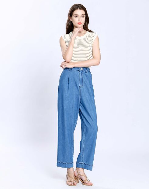 Pantalon Lya bleu