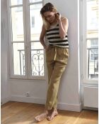 Pull sans manches Aurore noir