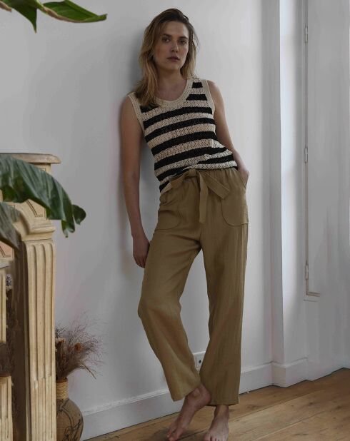 Pantalon Margaux beige