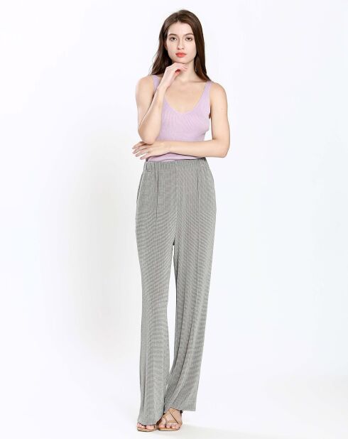 Top en Coton & Cachemire Lea violet