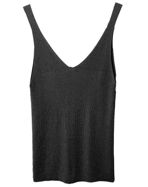 Top en Coton & Cachemire Lea noir