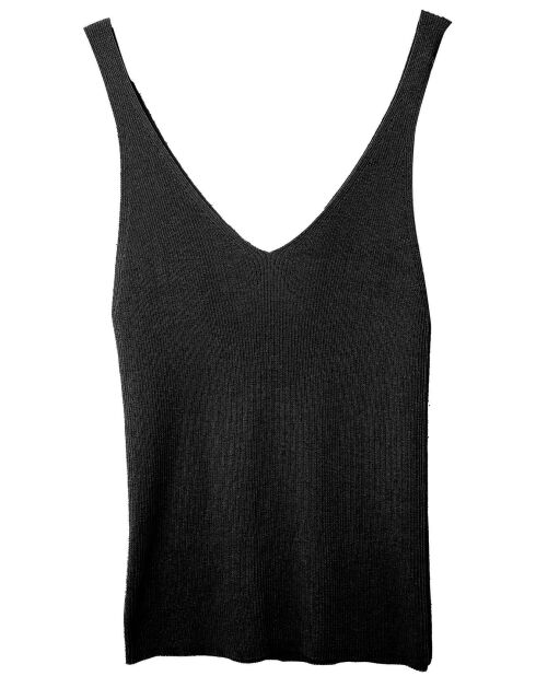 Top en Coton & Cachemire Lea noir