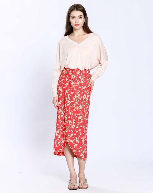 Pull en Coton & Cachemire Marina beige