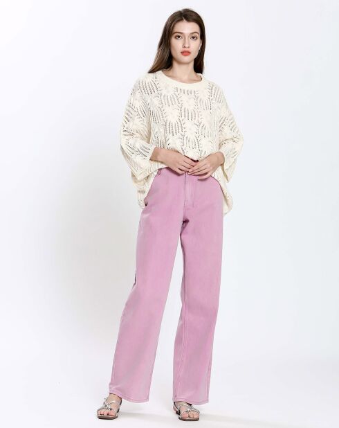 Pull Pauline écru