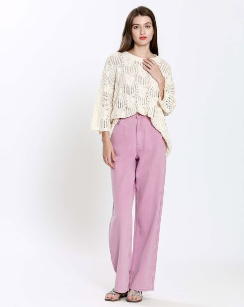 Pull Pauline écru