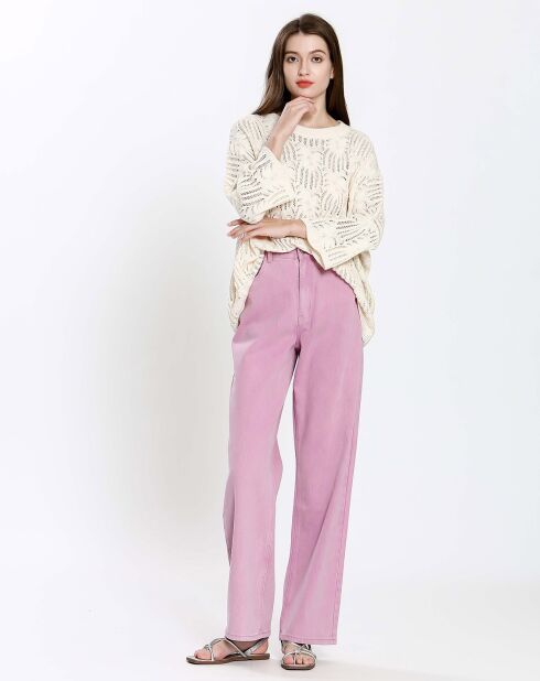 Pull Pauline écru
