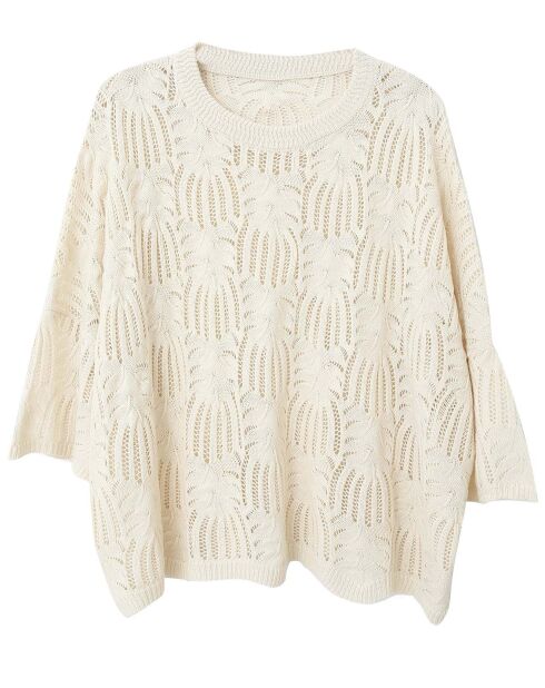 Pull Pauline écru
