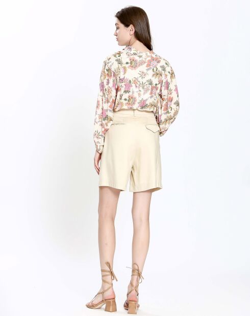 Ecrufarbenes Oberteil Eva