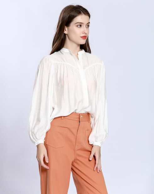Top Olivia écru