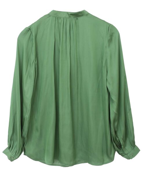 Top Chloe vert foncé